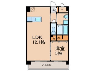 レフティヒルズ多の津の物件間取画像